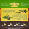 Organic India Tulsi Green Tea Lemon Ginger 25 Tea Bags(2) 